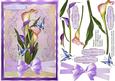Beautiful Calla .lillies and Butterflys