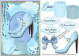 Lovely Blue Shoes and Gift Boxes