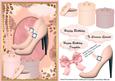Lovely Pink Shoes and Gift Boxes