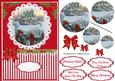 Lovely Lace and Christmas Scene ( Pyramarge)