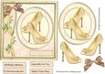 Lovley Sparkly Cream Shoes