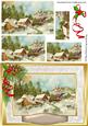 Lovely Christmas Village in the Hills ( Pyramarge)