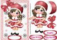 Little Miss Porcelain in Red/white Polkadot