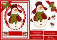 Snowman in a Lumberjack Hat