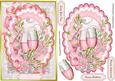 Beautiful Birthday or Anniversry Greetings Pink
