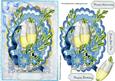 Beautiful Birthday or Anniversary Greetings (blue)