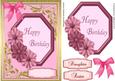 Lovely Pink Happy Birthday