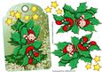 Lovely Christmas Elf Tag