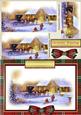 Beautiful Christmas Book in Red