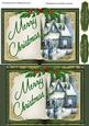 Lovely Christmas Book in Green .