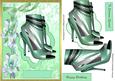 Lovely Naomie Green Birthday Shoes