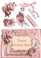 Lovely Pink Roses for Mum's Birthday