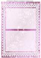 A5 Lilac and Blue Roses Incert