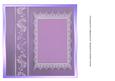 8x8 Incert Deep Lavender Roses