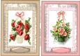 Two Lovely Basket of Flower Toppers