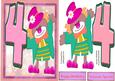 Lovely Clown 4th Birthday