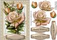 Beautiful Cream Roses in a Kadare Frame 