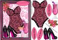 Oooo-la-la Sexy Pink Leopard Skin Bask