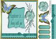Happiness - is Being with You, (teal )