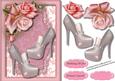 Beautiful Shoes and Pink Roses