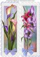 Two Lovel D.l. Toppers Calla and Star Gazing Lillies 