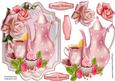 Lovely Teatime Roses in Pink