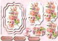 Lovely Pink Rose Rose Topper in Pyramid