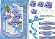 Lovely Spray of Blue Roses