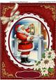 A4 Santa Checking the Christmas List