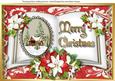 A4 Beautiful Christmas Book and Poinsettias