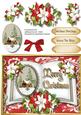 A5 Beautiful Christmas Book and Poinsettias