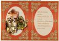 A5 Incert Christmas Gifts with Verse in Red .