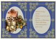 A5 Incert Christmas Gifts with Verse in Blue
