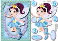 Lovely Birthday Fairy in Blue
