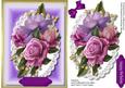 Beautiful Lilac Roses with Babys Breath