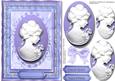 Lovely Cameo in Lilac and Lace
