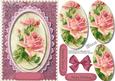 Beautiful Shaapy Chic Pink Roses in Pyramid