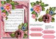 Beautiful Pink Camelias on Sheet Music 1