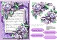Beautiful Lilac Roses on Sheet Music 2