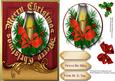 Beautiful Christmas Candle, Red