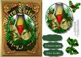 Beautiful Christmas Candle , Green 