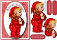 Santa's Little Helpers , in Red