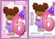 Happy Birthday to a 6 Year Old Girl