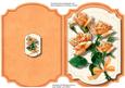 Print, Cut, and Fold , Beautiful Apricot Roses