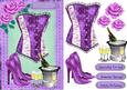 Lovely Ladies Bask and Shoes in Lilac