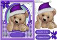 Darquise the Christmas Bear, Lilac