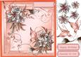 Butterflies and Flowers in Pink