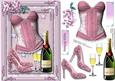 Beautiful, Bask, Shoes, and Bubbly in Pink