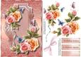 Beautiful Rosy Glow Roses on French Lace