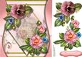 Beautiful Camellias on a Diamond Mat